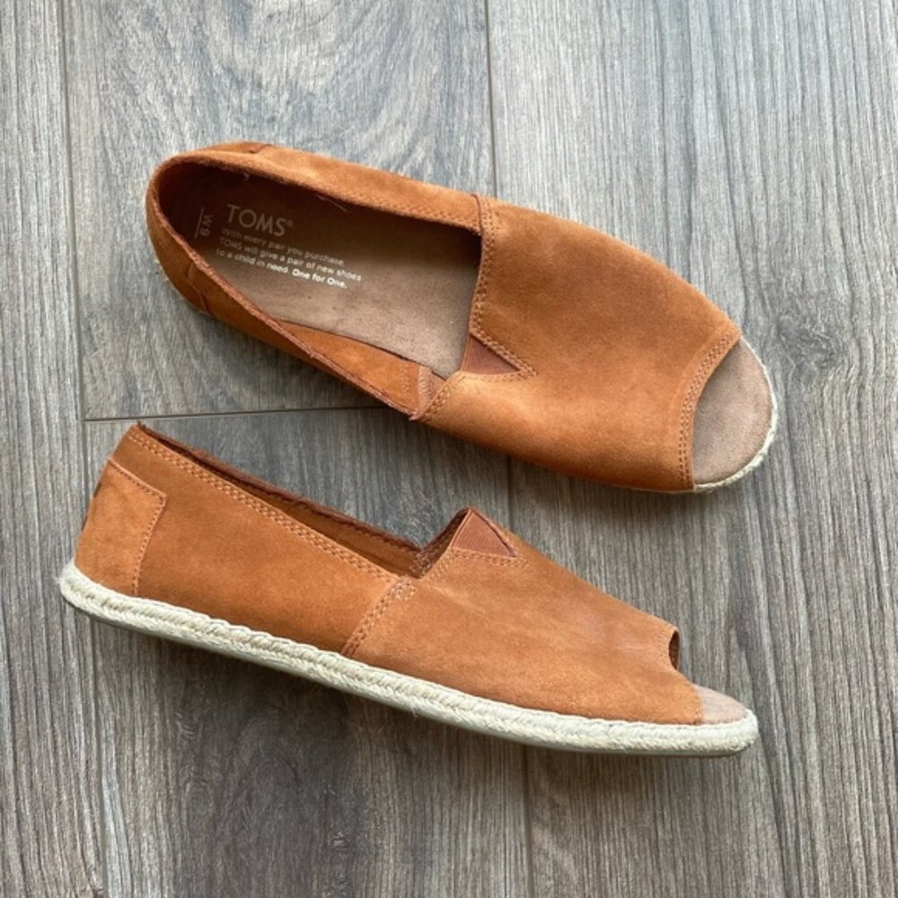 TOMS Alpargata Open Toe Shoe
